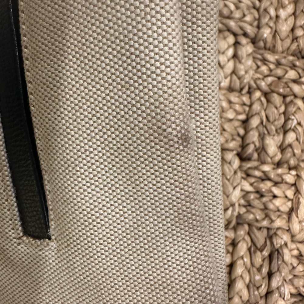 HENRI BENDEL Small Crossbody Bag Woven Canvas and Leather - Picture 9 of 10